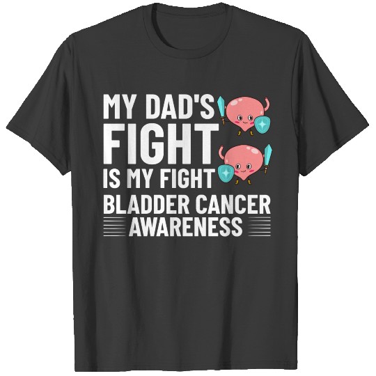 Bladder Cancer Ribbon Awareness Chemo Survivor T-shirt