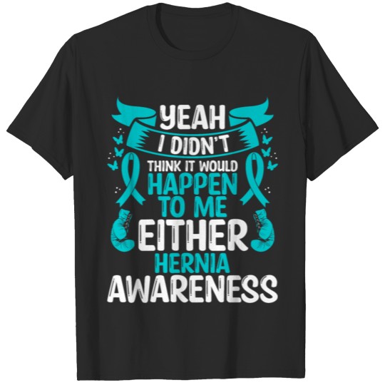 Discover Hernia Movement Ribbon Fighter Survivor Warrior T-shirt