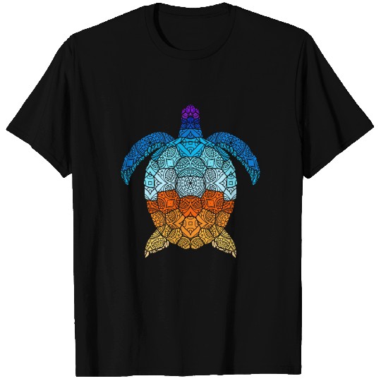 Turtle mandala Pattern T-shirt