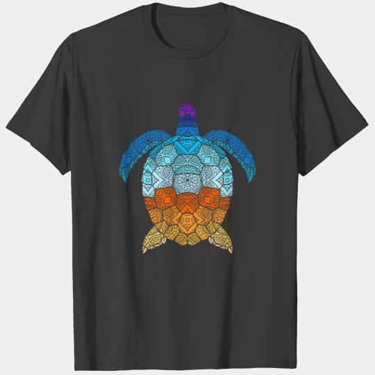Turtle mandala Pattern T-shirt