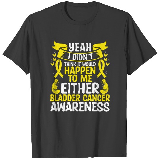 Bladder Cancer Movement Ribbon Survivor Warrior T-shirt