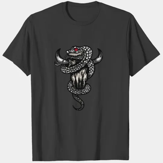 Illustration of Red eye Dragon T-shirt