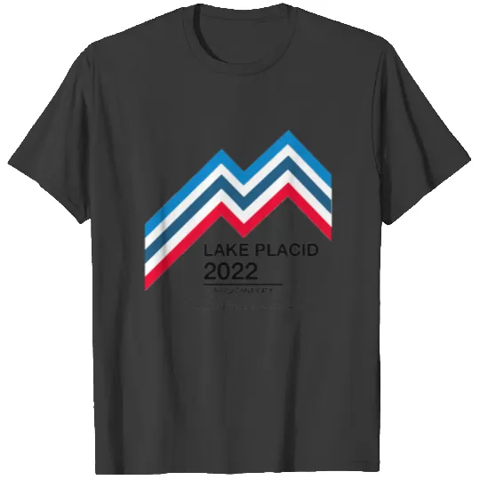 Lake Placid 1980 Winter Olympics design T-shirt
