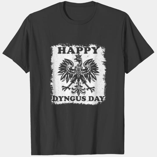 Happy Dyngus Day Polska Polish White Eagle Funny T-shirt