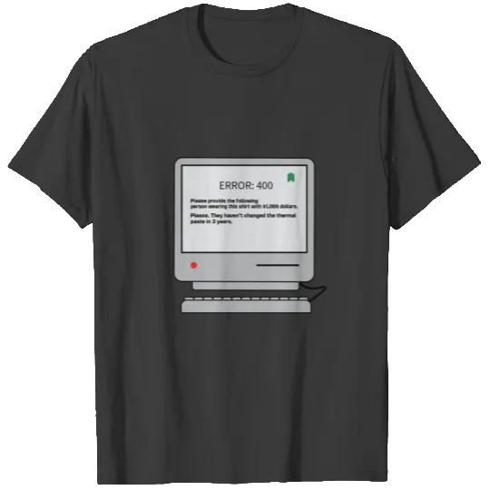 Vintage Computer Tshirt | Funny Tech Humor T-shirt