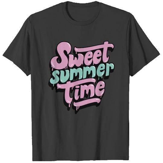Discover Retro Sweet Summer Times T-shirt
