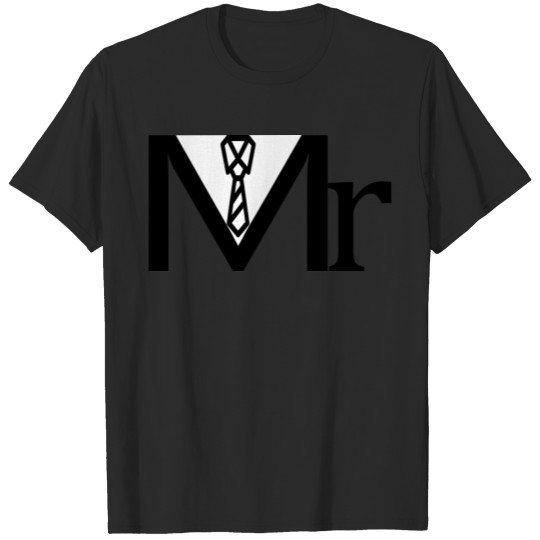 Discover Mens Mr Tshirt. Tee. Shirt. Mrs Tshirt Set. T-shirt
