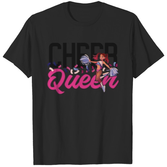 Discover Cheer Cheerleading Cheer Queen T-shirt