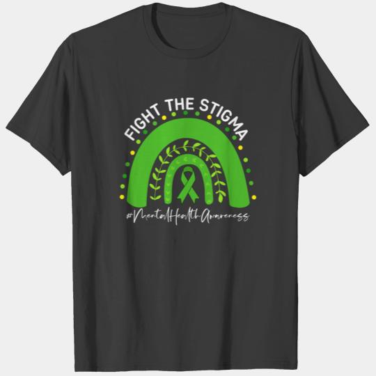 Fight Stigma Mental Health Matters Mental Health T-shirt
