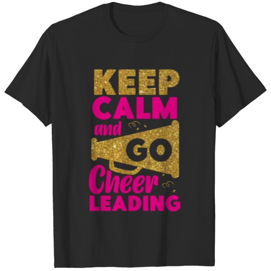 Discover Cheer Cheerleading Keep Calm And T-shirt