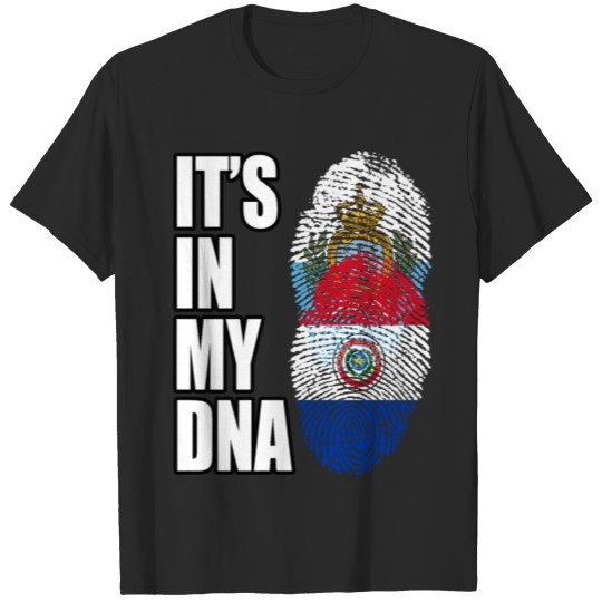 Discover Sammarinesen And Paraguayan Vintage Heritage DNA F T-shirt