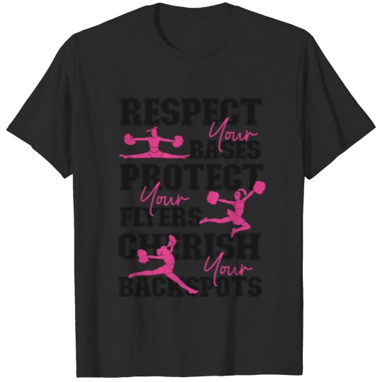 Discover Cheer Cheerleading Respect Your T-shirt