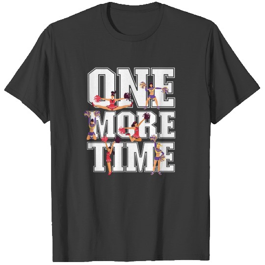 Cheer Cheerleading Coach One More T-shirt