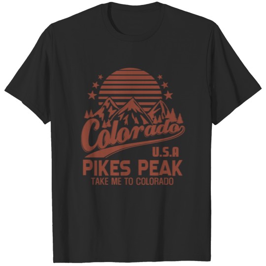 Discover Colorado Mountains T-shirt