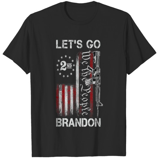 Discover Let s Go Brandon Conservative US Flag Gi T-shirt