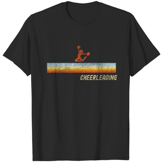 Discover Cheer Cheerleading Retro Vintage T-shirt