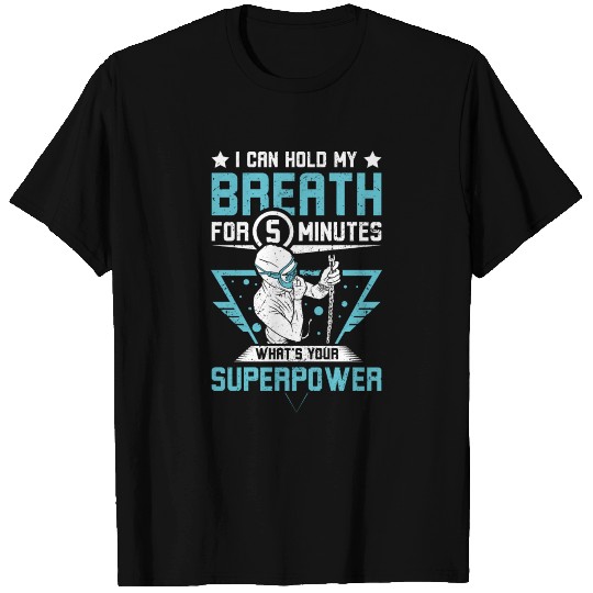Hold my breath freediving T-shirt