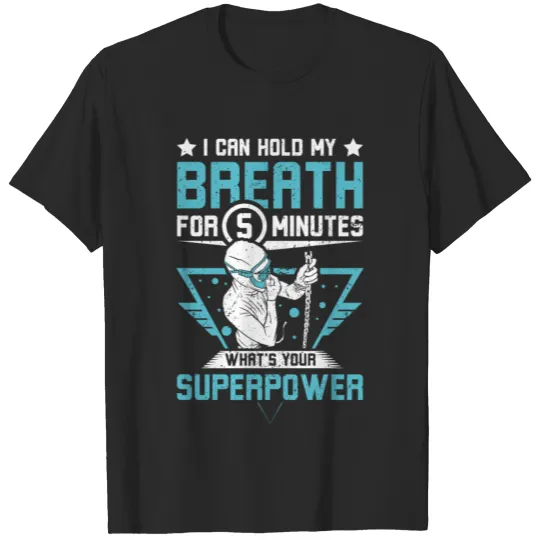 Hold my breath freediving T-shirt