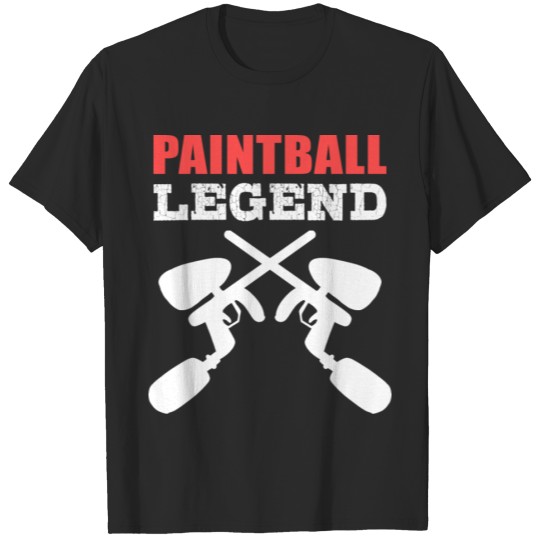 Discover Paintball Legend Paintball Enthusiast Gift T-shirt