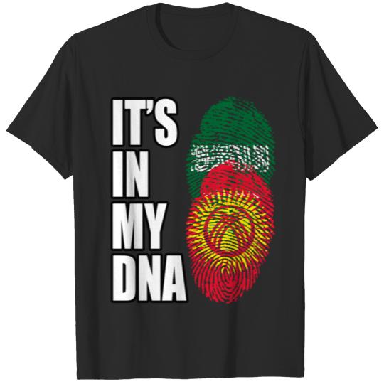 Discover Saudi Arabian And Kyrgyzstani Vintage Heritage DNA T-shirt