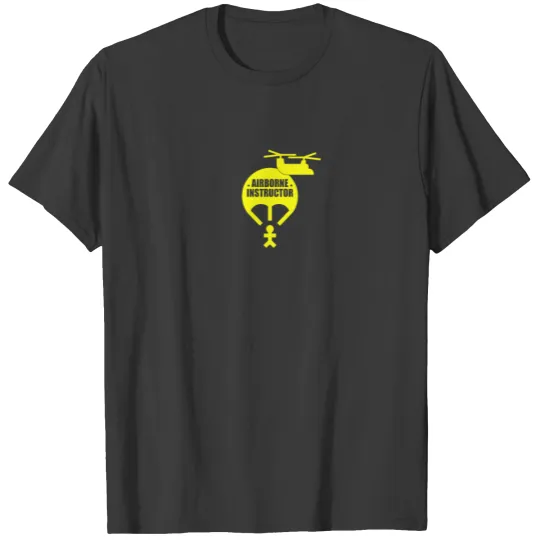 Airborne Instructor Paratrooper Icon T-shirt
