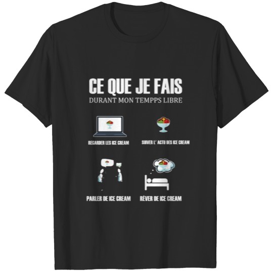 Discover ICE CREAM T-shirt
