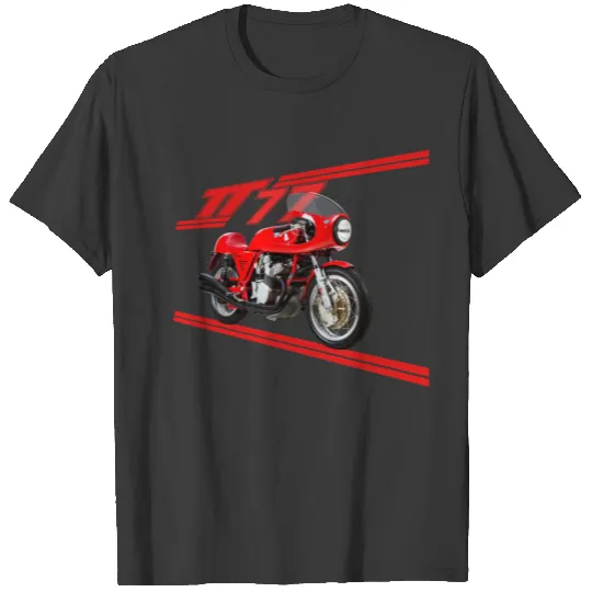 retro motorcycle racing T-shirt