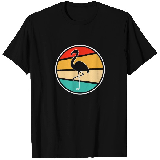 flamingo retro T-shirt