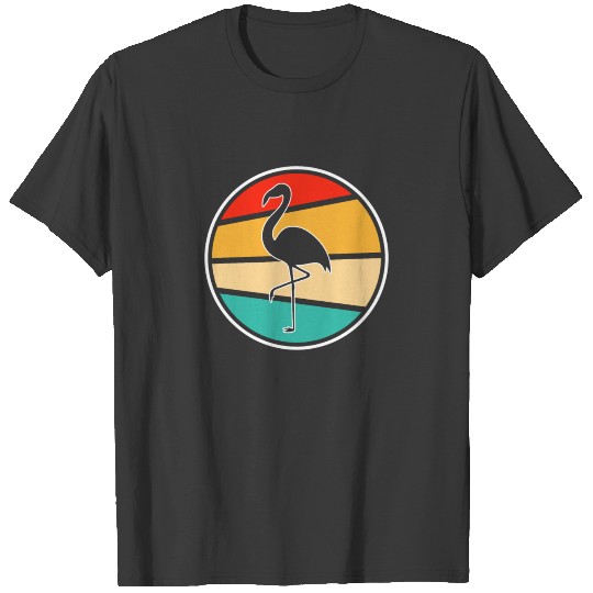 flamingo retro T-shirt