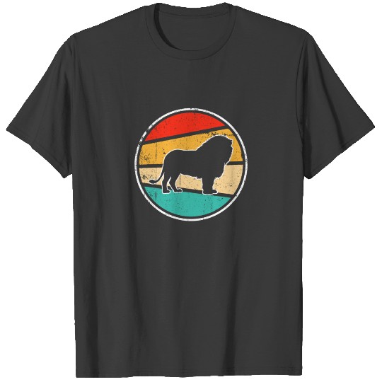 lion retro T-shirt