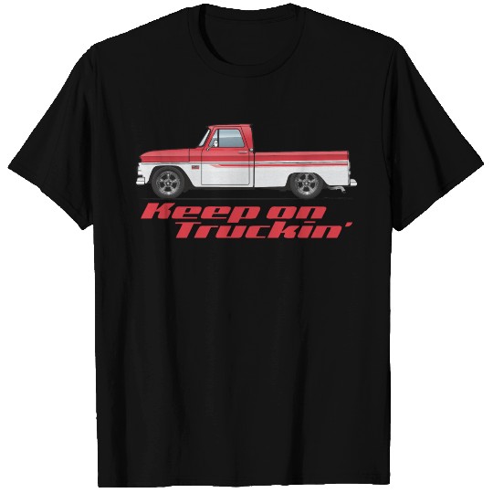 keep on truckin Cardinal Red T-shirt