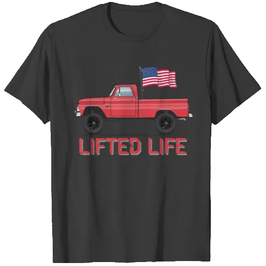 lifte life Cardinal Red T-shirt