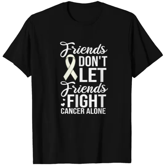 Lung Cancer Ribbon White Awareness Survivor T-shirt