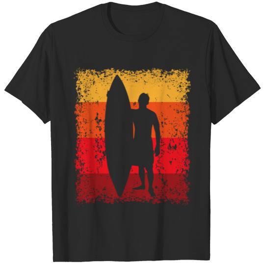 Discover Surfer Surfing Surfboard Surf Water Sports T-shirt