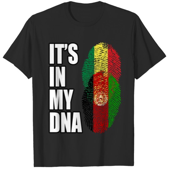 Discover Senegalese And Afghanistan Vintage Heritage DNA Fl T-shirt