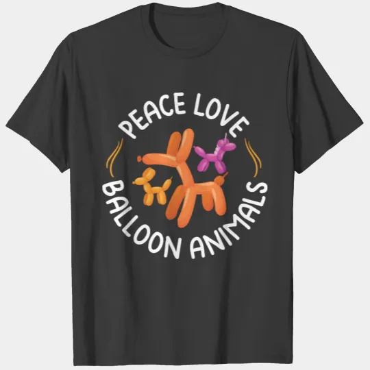 Balloon Animals Balloon Twister Balloon Artist T-shirt
