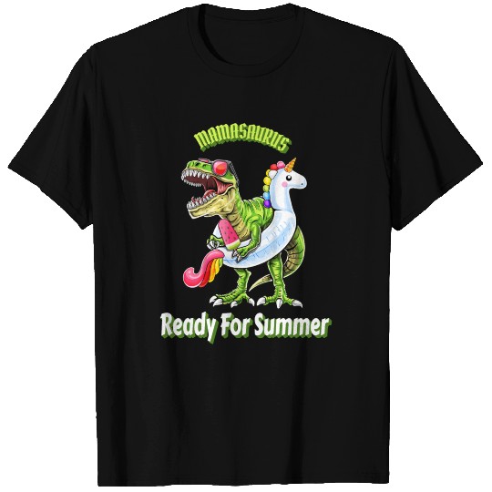 Mamasaurus T rex Dinosaur Funny T-shirt
