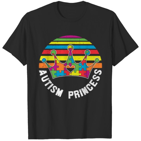 Discover Autism Princess T-shirt
