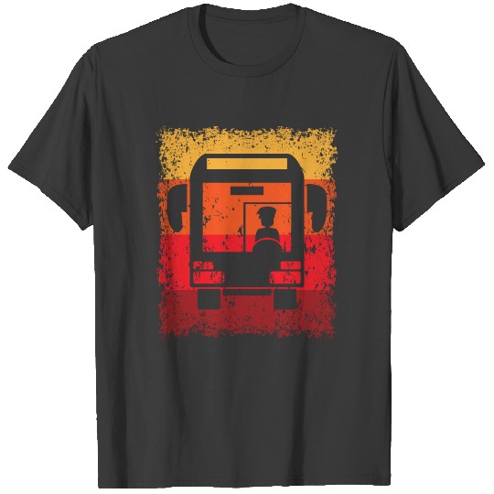 Vintage Retro School Bus Driver T-shirt
