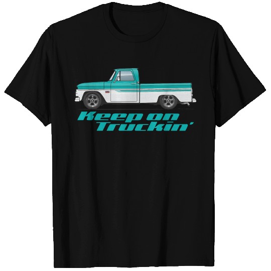 keep on truckin Crystal Turquoise T-shirt