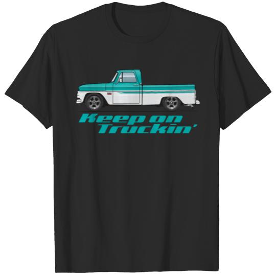 Discover keep on truckin Crystal Turquoise T-shirt