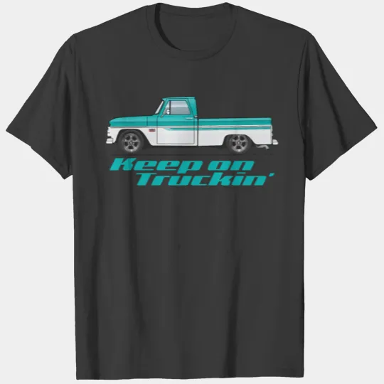 keep on truckin Crystal Turquoise T-shirt