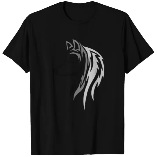 design wolf tattoo T-shirt