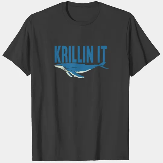 Krillin It Humpback Krill Orca Sea Panda Killer T-shirt