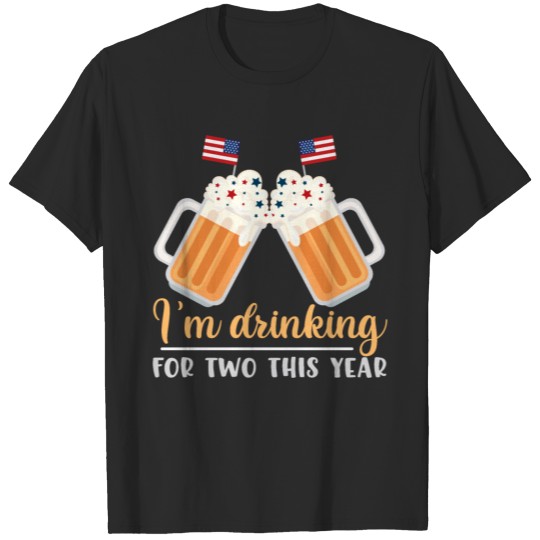 Discover I'm Drinking For Two This Year T-shirt