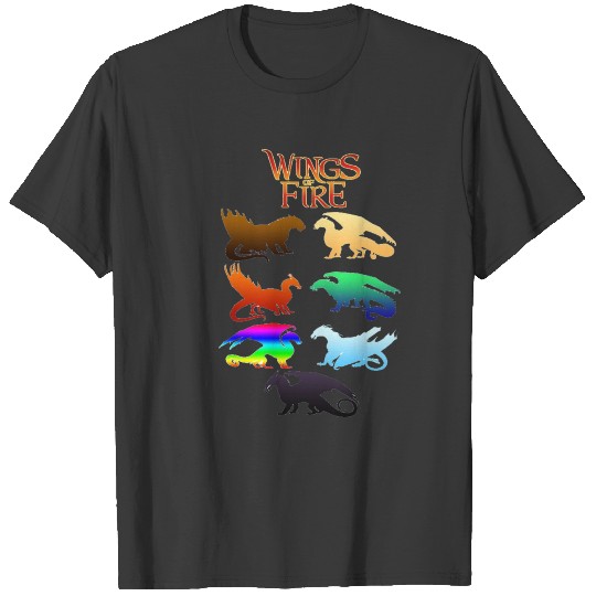 Wings of Fire All Dragon T-shirt