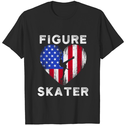 Discover Figure Skater Studies Ice Skating Skate Team T-shirt