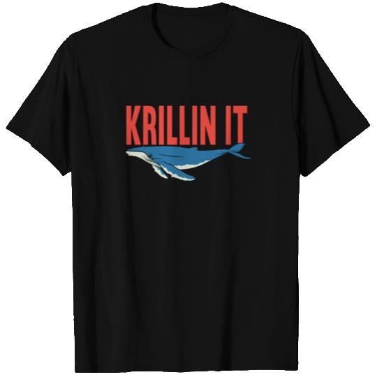 Krillin It Humpback Krill Orca Sea Panda Killer T-shirt
