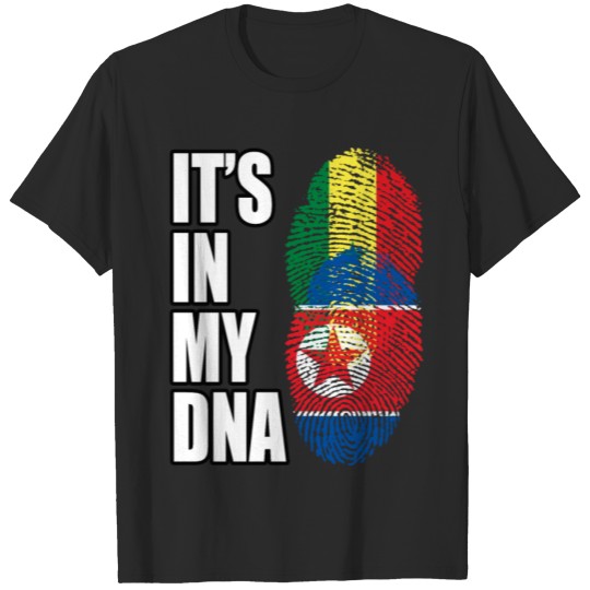 Senegalese And North Korean Vintage Heritage DNA F T-shirt