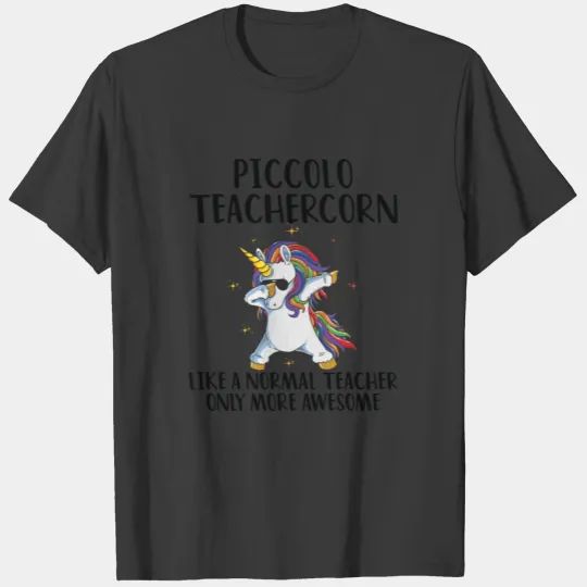 Piccolo Teacher Unicorn T-shirt